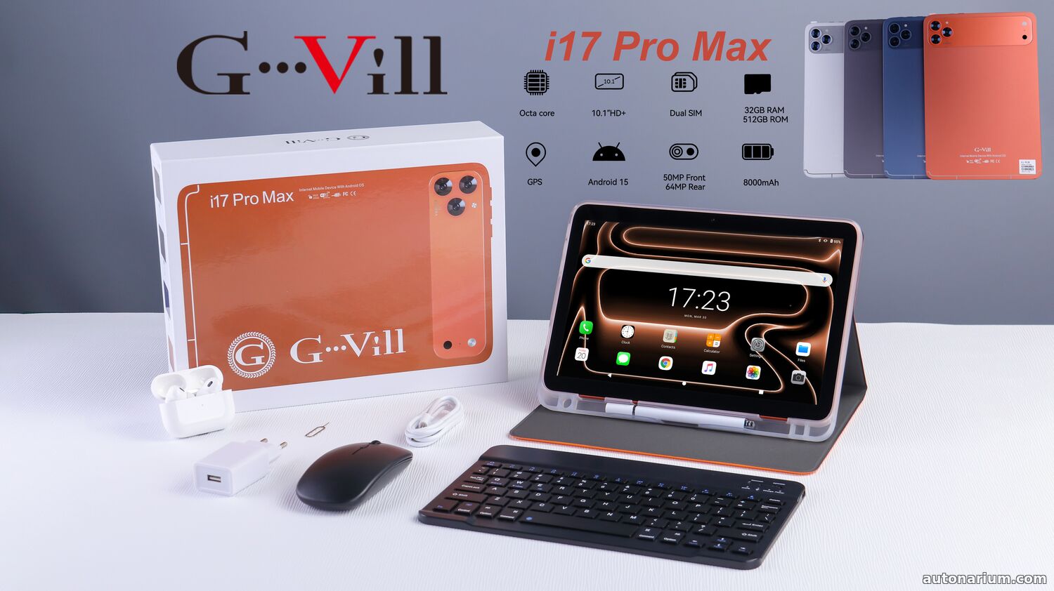 Планшет G-Vill i17 Pro Max