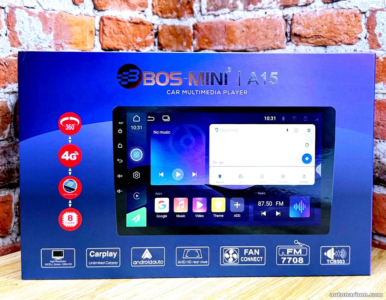 Bos mini A15 9 дюймов
