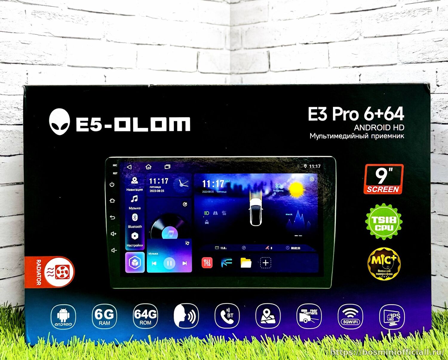 E5-Olom E3 Pro 6+64Gb ,,9"