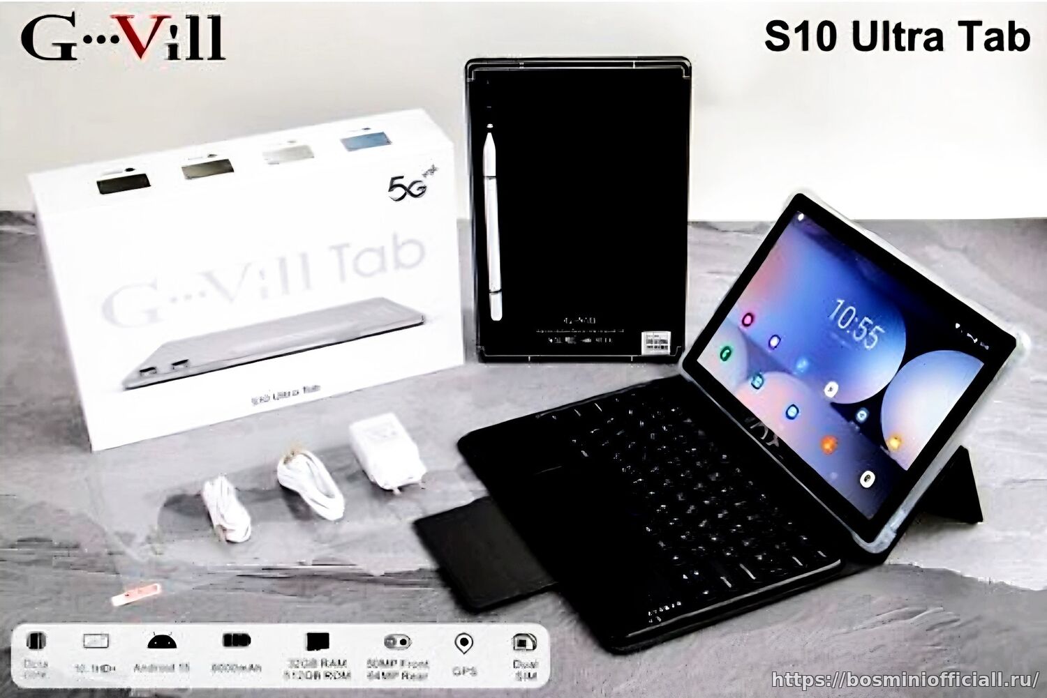 Планшет G-Vill S10 Ultra Tab
