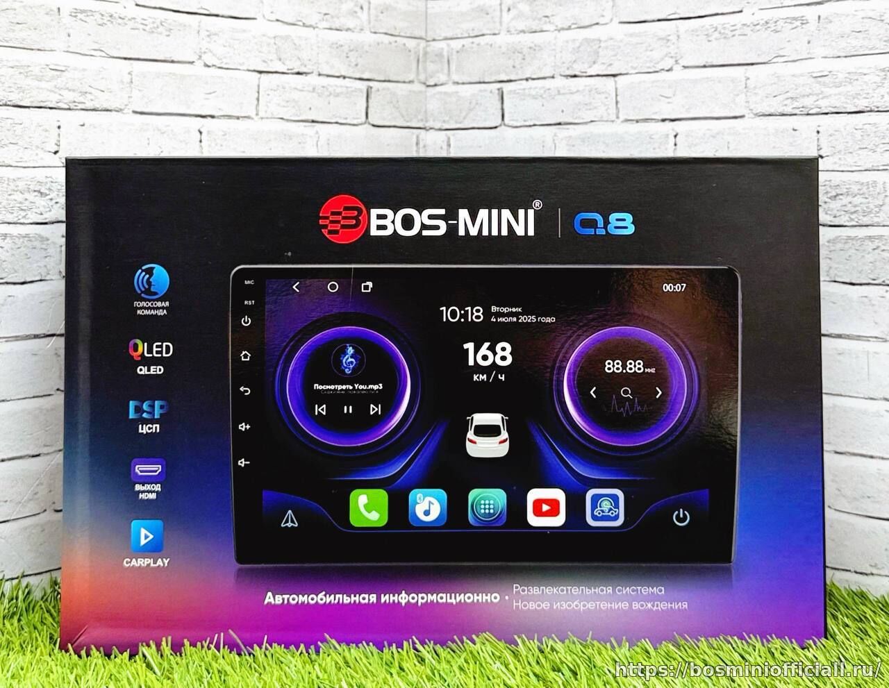 BOS-MINI Q8 4+64Gb ,,9"